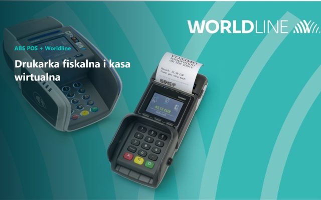 Drukarka fiskalna i kasa wirtualna z ABS POS oraz płatnością Worldline